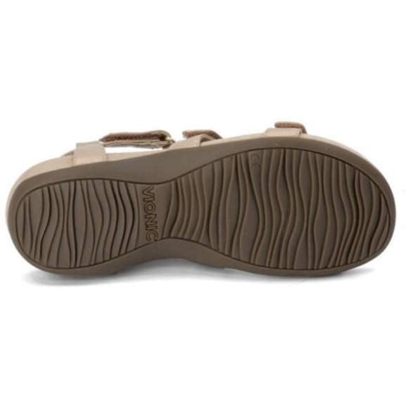 Vionic Orthotic Strappy Jodie Rose Gold Sandal - Picture 7 of 16